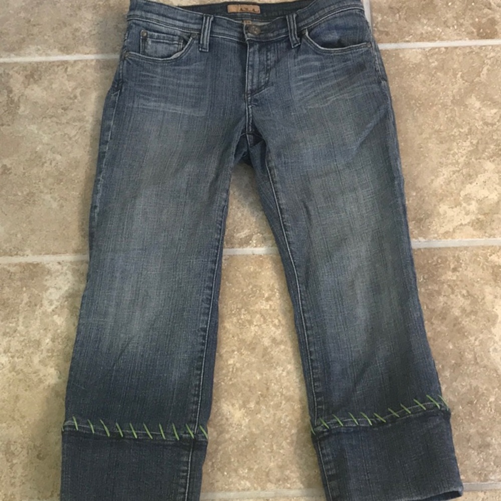 See Thru Soul Jean  Capris